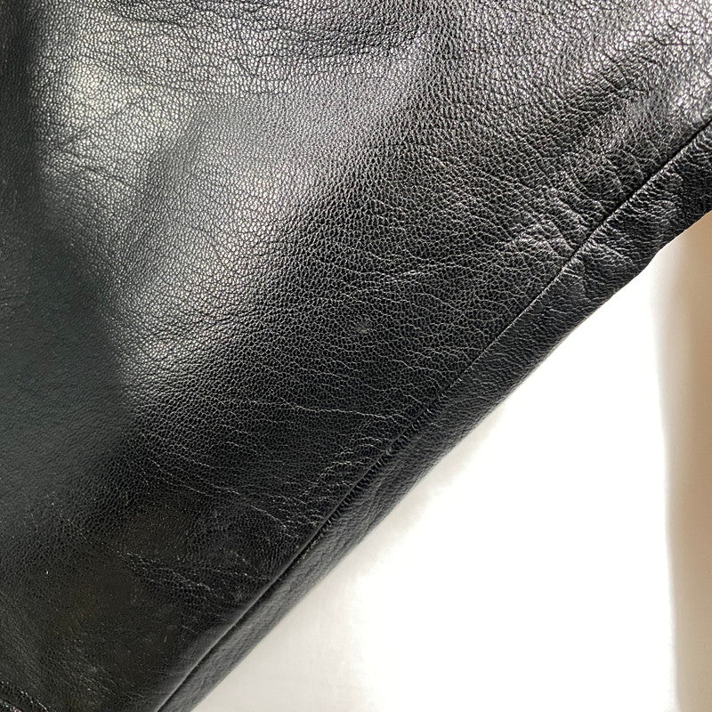 【中古品】【メンズ】 WILSONS LEATHER ウィルソンズ レザー 90S LEATHER JACKET レザー ジャケット アウター 146-261015-cs-06-izu サイズ：M カラー：ブラック 万代Net店