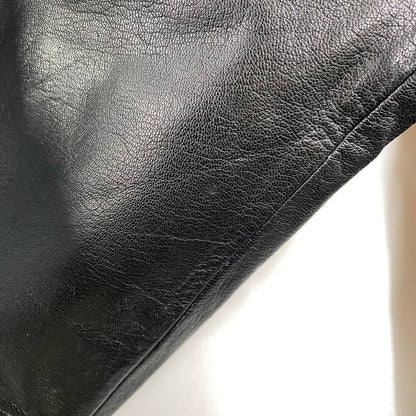 【中古品】【メンズ】 WILSONS LEATHER ウィルソンズ レザー 90S LEATHER JACKET レザー ジャケット アウター 146-261015-cs-06-izu サイズ：M カラー：ブラック 万代Net店