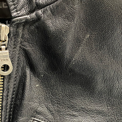 【中古品】【メンズ】 WILSONS LEATHER ウィルソンズ レザー 90S LEATHER JACKET レザー ジャケット アウター 146-261015-cs-06-izu サイズ：M カラー：ブラック 万代Net店
