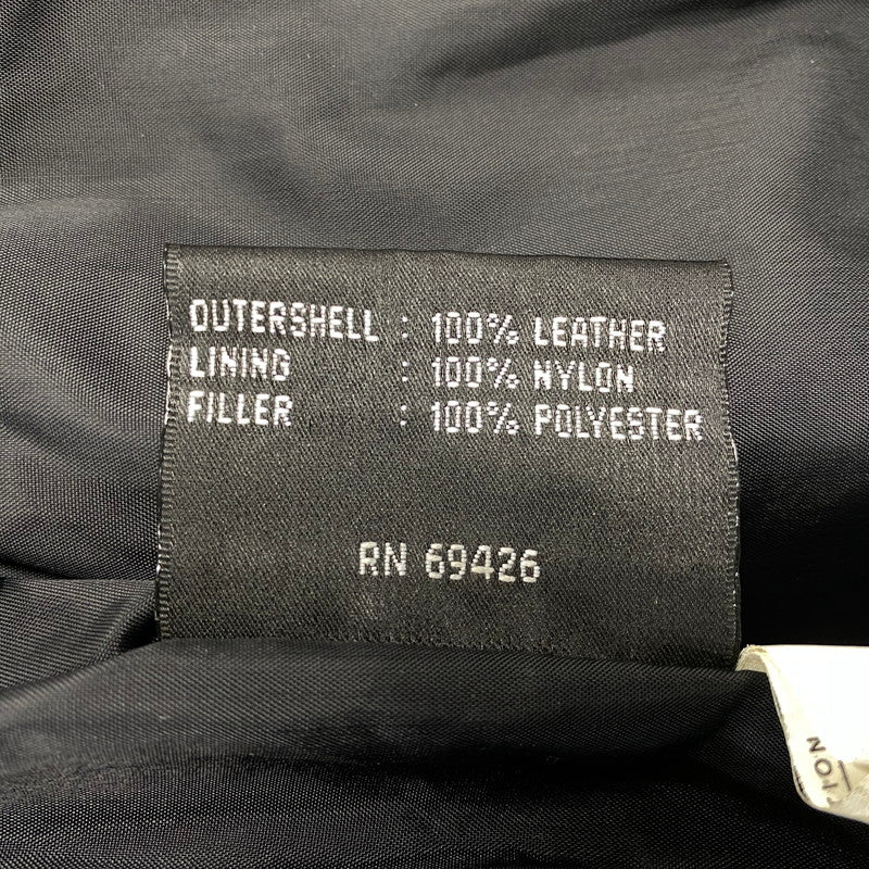【中古品】【メンズ】 WILSONS LEATHER ウィルソンズ レザー 90S LEATHER JACKET レザー ジャケット アウター 146-261015-cs-06-izu サイズ：M カラー：ブラック 万代Net店
