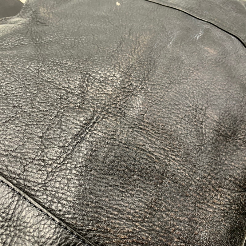 【現状渡し品】【メンズ】 ARMANI EXCHANGE アルマーニエクスチェンジ LEATHER SHOULDER BAG レザー ショルダー バッグ カバン 188-261020-yn-04-izu 万代Net店