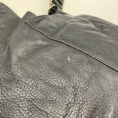 【現状渡し品】【メンズ】 ARMANI EXCHANGE アルマーニエクスチェンジ LEATHER SHOULDER BAG レザー ショルダー バッグ カバン 188-261020-yn-04-izu 万代Net店