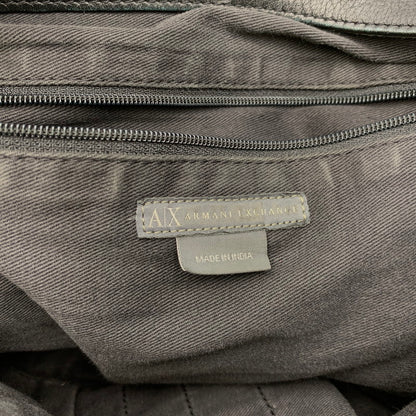 【現状渡し品】【メンズ】 ARMANI EXCHANGE アルマーニエクスチェンジ LEATHER SHOULDER BAG レザー ショルダー バッグ カバン 188-261020-yn-04-izu 万代Net店