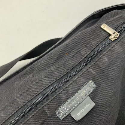 【現状渡し品】【メンズ】 ARMANI EXCHANGE アルマーニエクスチェンジ LEATHER SHOULDER BAG レザー ショルダー バッグ カバン 188-261020-yn-04-izu 万代Net店