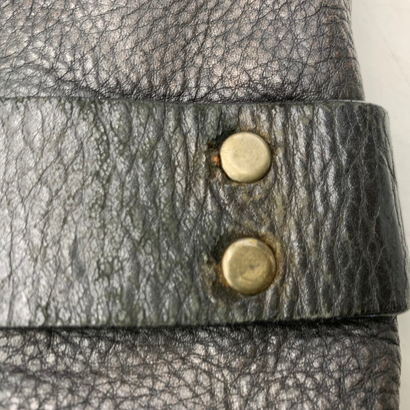【現状渡し品】【メンズ】 ARMANI EXCHANGE アルマーニエクスチェンジ LEATHER SHOULDER BAG レザー ショルダー バッグ カバン 188-261020-yn-04-izu 万代Net店