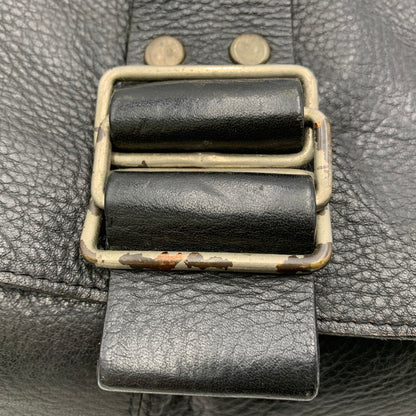【現状渡し品】【メンズ】 ARMANI EXCHANGE アルマーニエクスチェンジ LEATHER SHOULDER BAG レザー ショルダー バッグ カバン 188-261020-yn-04-izu 万代Net店