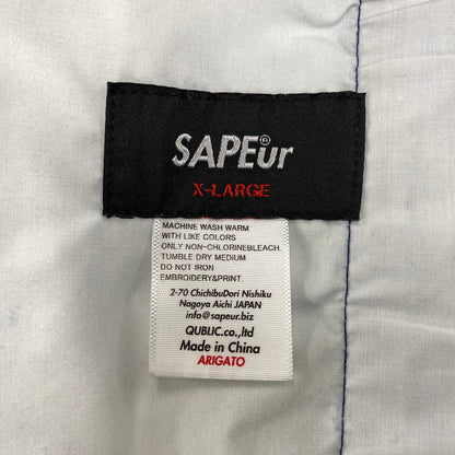 【中古品】【メンズ】 SAPEUR サプール 21AW DENIM COACH JACKET デニム コーチ ジャケット アウター 142-261015-cs-09-izu サイズ：XL カラー：インディゴ 万代Net店
