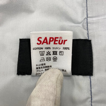 【中古品】【メンズ】 SAPEUR サプール 21AW DENIM COACH JACKET デニム コーチ ジャケット アウター 142-261015-cs-09-izu サイズ：XL カラー：インディゴ 万代Net店