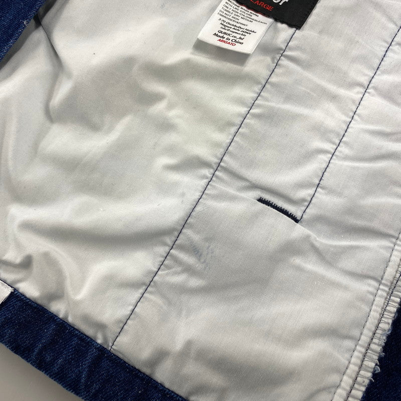 【中古品】【メンズ】 SAPEUR サプール 21AW DENIM COACH JACKET デニム コーチ ジャケット アウター 142-261015-cs-09-izu サイズ：XL カラー：インディゴ 万代Net店