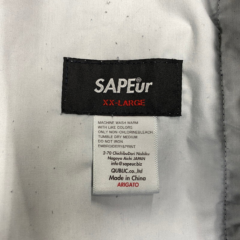 【中古品】【メンズ】 SAPEUR サプール DENIM TRACK PANTS デニム トラック パンツ ボトムス ズボン 153-261015-cs-03-izu サイズ：XXL カラー：インディゴ 万代Net店
