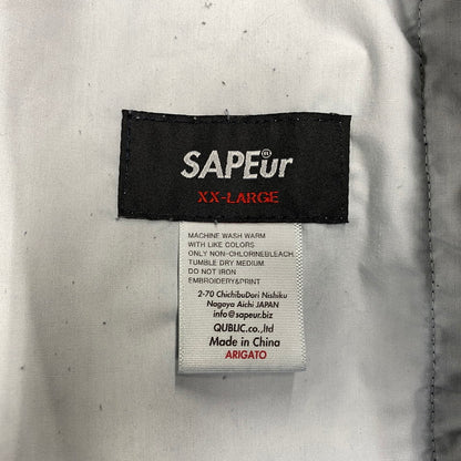 【中古品】【メンズ】 SAPEUR サプール DENIM TRACK PANTS デニム トラック パンツ ボトムス ズボン 153-261015-cs-03-izu サイズ：XXL カラー：インディゴ 万代Net店