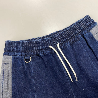 【中古品】【メンズ】 SAPEUR サプール DENIM TRACK PANTS デニム トラック パンツ ボトムス ズボン 153-261015-cs-03-izu サイズ：XXL カラー：インディゴ 万代Net店