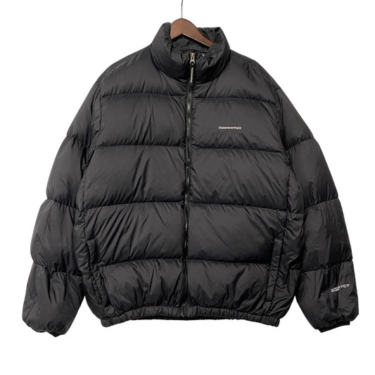 【中古品】【メンズ】 THISISNEVERTHAT ディスイズネバーザット LOGO DOWN JACKET ロゴ ダウン ジャケット アウター 140-261015-cs-05-izu サイズ：L カラー：ブラック 万代Net店