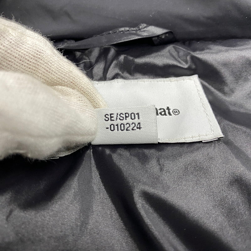 【中古品】【メンズ】 THISISNEVERTHAT ディスイズネバーザット LOGO DOWN JACKET ロゴ ダウン ジャケット アウター 140-261015-cs-05-izu サイズ：L カラー：ブラック 万代Net店