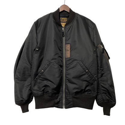 【中古品】【メンズ】 BUZZ RICKSON'S バズリクソンズ BR14965 WILLIAM GIBSON COLLECTION TYPE BLACK MA-1 SLENDER ウィリアム ギブソン コレクション タイプ ブラック スレンダー アウター 145-261015-cs-10-izu サイズ：42LONG カラー：ブラック 万代Net店