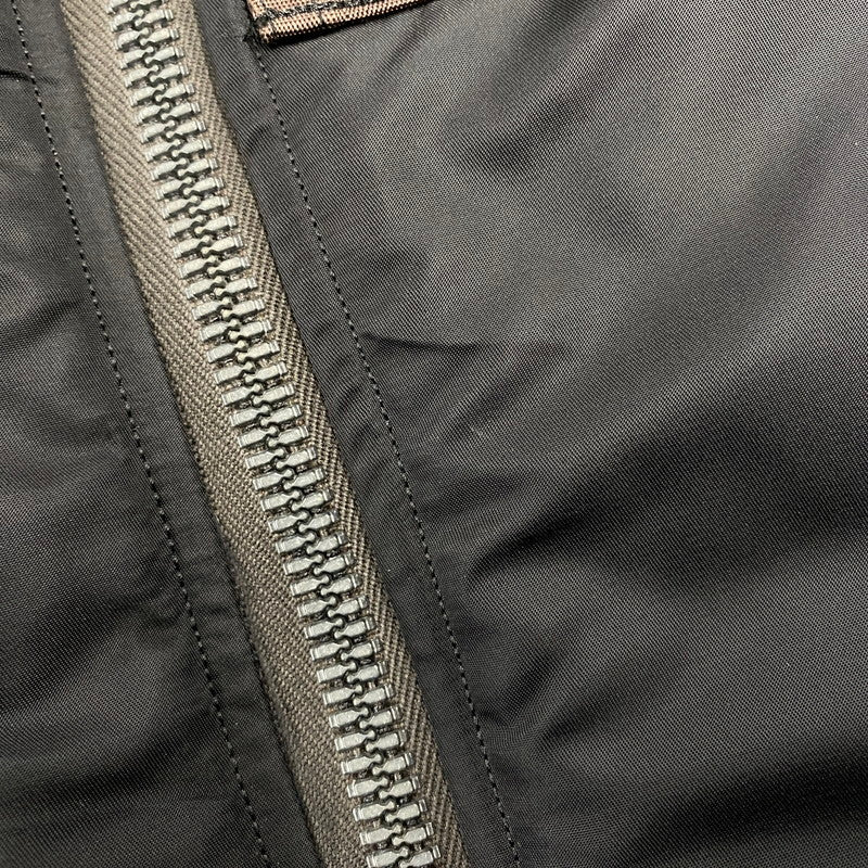 【中古品】【メンズ】 BUZZ RICKSON'S バズリクソンズ BR14965 WILLIAM GIBSON COLLECTION TYPE BLACK MA-1 SLENDER ウィリアム ギブソン コレクション タイプ ブラック スレンダー アウター 145-261015-cs-10-izu サイズ：42LONG カラー：ブラック 万代Net店