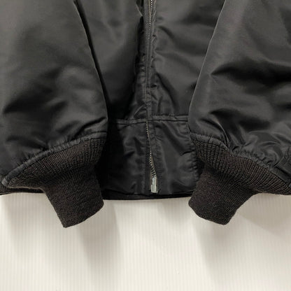 【中古品】【メンズ】 BUZZ RICKSON'S バズリクソンズ BR14965 WILLIAM GIBSON COLLECTION TYPE BLACK MA-1 SLENDER ウィリアム ギブソン コレクション タイプ ブラック スレンダー アウター 145-261015-cs-10-izu サイズ：42LONG カラー：ブラック 万代Net店