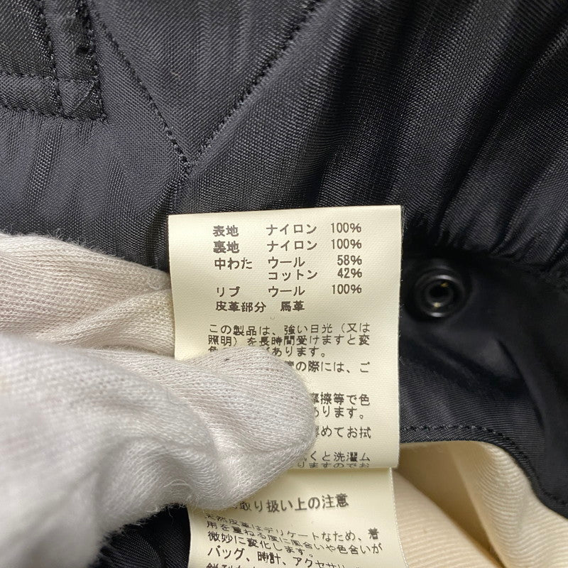 【中古品】【メンズ】 BUZZ RICKSON'S バズリクソンズ BR14965 WILLIAM GIBSON COLLECTION TYPE BLACK MA-1 SLENDER ウィリアム ギブソン コレクション タイプ ブラック スレンダー アウター 145-261015-cs-10-izu サイズ：42LONG カラー：ブラック 万代Net店