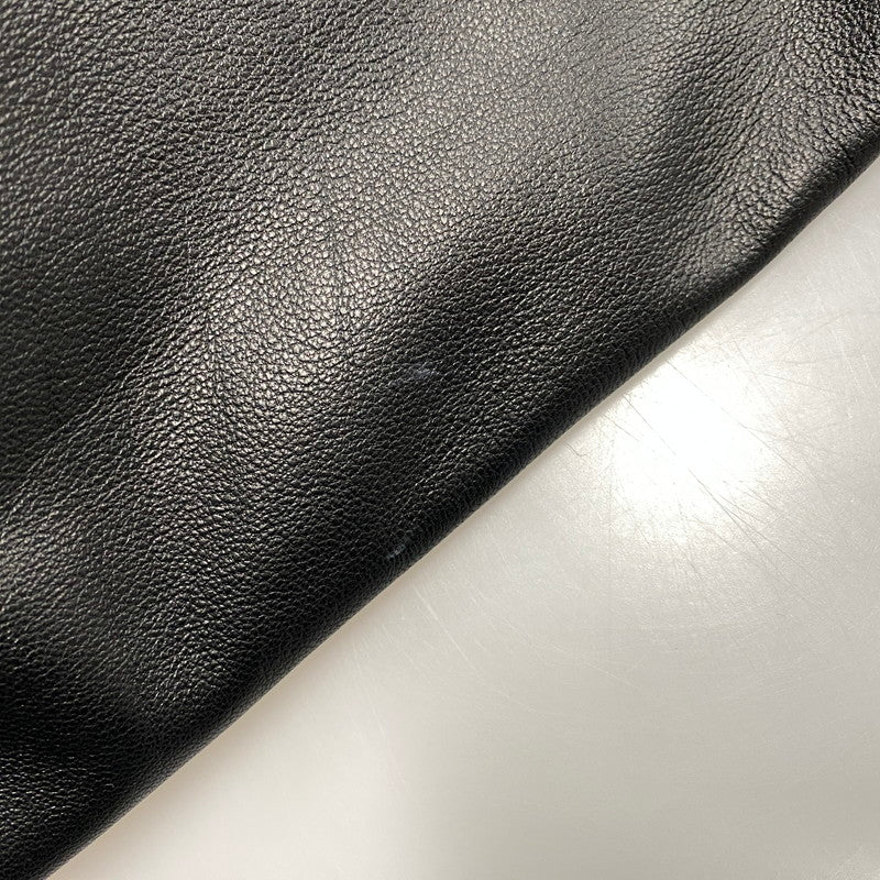【中古品】【メンズ】 AVIREX アヴィレックス 6121051 SHEEPSKIN LEATHER CPO SHIRT シープスキン レザー シーピーオー シャツ トップス 長袖 145-261015-cs-07-izu サイズ：XL カラー：ブラック 万代Net店