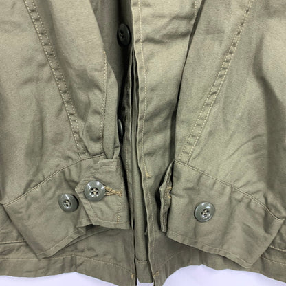 【中古品】【メンズ】 BUZZ RICKSON'S バズリクソンズ 8405-082-5571 JUNGLE FATIGUE JACKET ジャングルファティーグジャケット アウター 145-261015-ya-15-izu サイズ：SHORT-LARGE カラー：カーキ 万代Net店