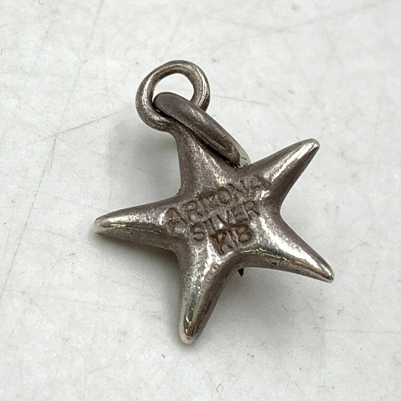 【中古品】【メンズ/レディース】 ARIZONA FREEDOM アリゾナフリーダム SILVER K18 STAR PENDANT TOP スター ペンダントトップ アクセサリー 191-261020-ms-09-izu カラー：シルバー 万代Net店