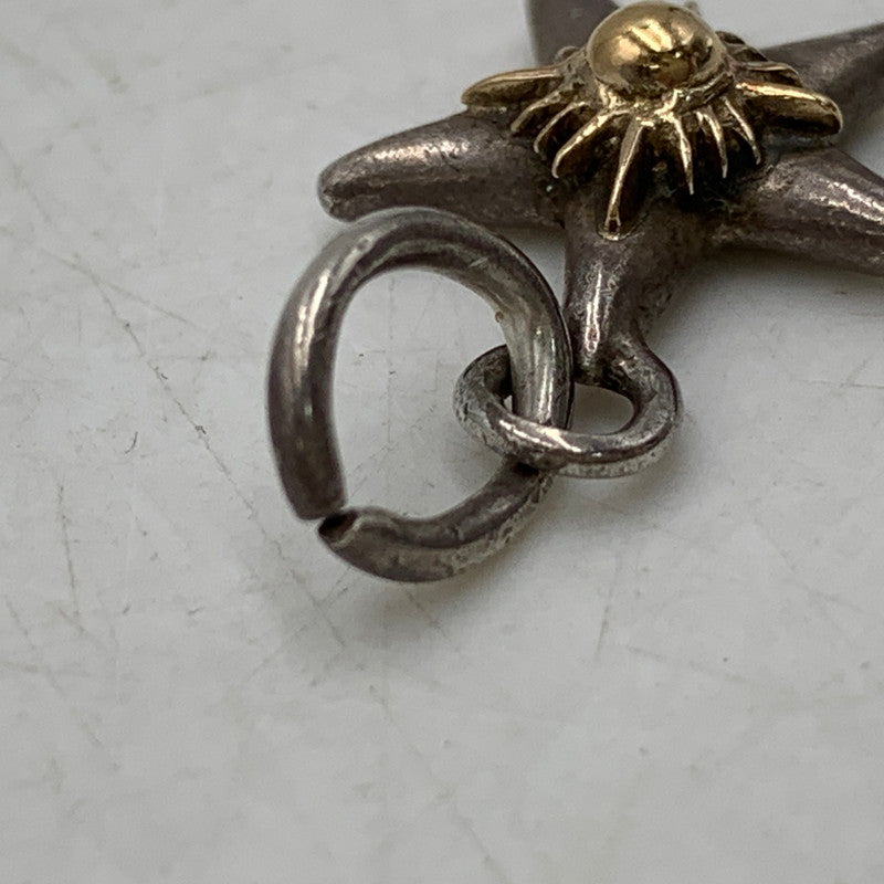【中古品】【メンズ/レディース】 ARIZONA FREEDOM アリゾナフリーダム SILVER K18 STAR PENDANT TOP スター ペンダントトップ アクセサリー 191-261020-ms-09-izu カラー：シルバー 万代Net店