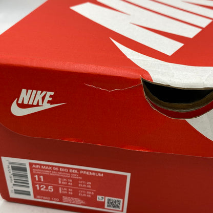 【中古品】【メンズ】 NIKE ナイキ IB7862-100 AIR MAX 95 OG BIG BUBBLE PRM エア マックス オリジナル ビッグ バブル プレミアム スニーカー シューズ 靴 160-261015-cs-11-izu サイズ：29cm カラー：WHITE/COMET RED-NEUTRAL GREY 万代Net店