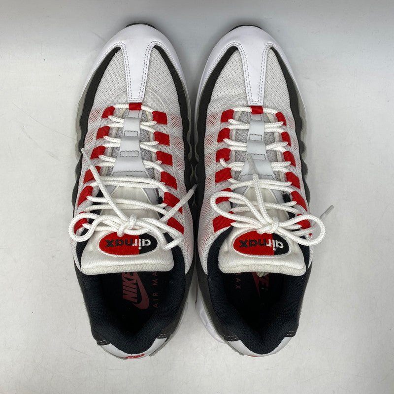 【中古品】【メンズ】 NIKE ナイキ IB7862-100 AIR MAX 95 OG BIG BUBBLE PRM エア マックス オリジナル ビッグ バブル プレミアム スニーカー シューズ 靴 160-261015-cs-11-izu サイズ：29cm カラー：WHITE/COMET RED-NEUTRAL GREY 万代Net店