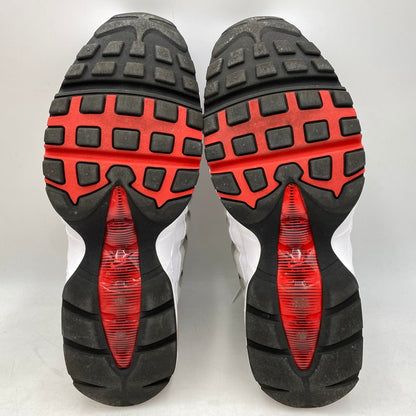 【中古品】【メンズ】 NIKE ナイキ IB7862-100 AIR MAX 95 OG BIG BUBBLE PRM エア マックス オリジナル ビッグ バブル プレミアム スニーカー シューズ 靴 160-261015-cs-11-izu サイズ：29cm カラー：WHITE/COMET RED-NEUTRAL GREY 万代Net店