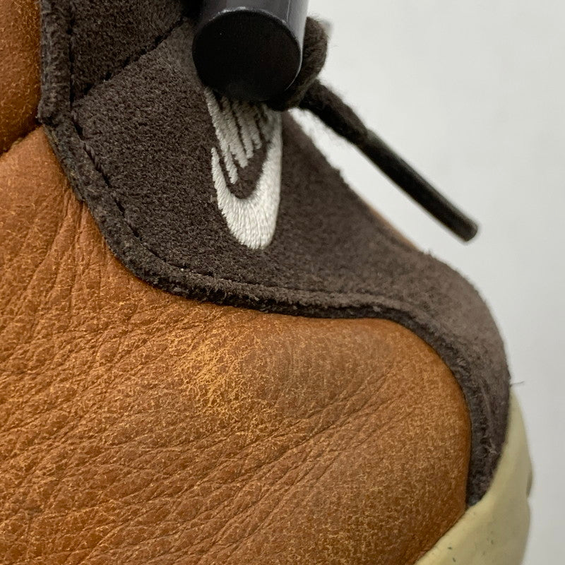 【中古品】【メンズ/レディース】 NIKE ナイキ AIR MOC BOMBER エア モック ボンバー スニーカー 靴 160-261020-yn-01-izu サイズ：25cm カラー：COGNAC/LIGHT BONE-VELVET BROWN 万代Net店