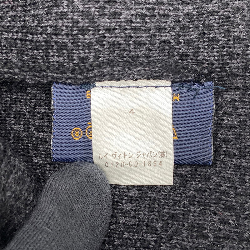 【中古品】【メンズ/レディース】 LOUIS VUITTON ルイ・ヴィトン M73469 ビーニー マイ･モノグラム･エクリプス キャップ 帽子 179-261015-cs-15-izu サイズ：F カラー：ブラック系 万代Net店
