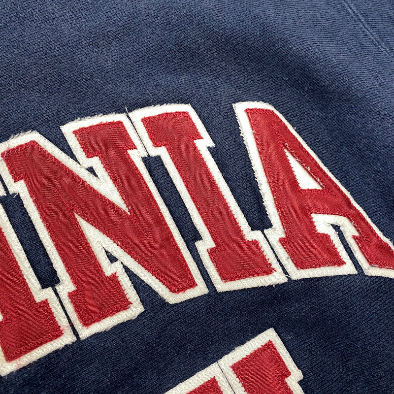 【中古品】【メンズ】 CHAMPION チャンピオン メキシコ製 90’S VIRGINIA TECH REVERSE WEAVE SWEATSHIRT リバース ウィーブ スウェットシャツ トップス 長袖 146-261015-cs-01-izu サイズ：XL カラー：ネイビー 万代Net店