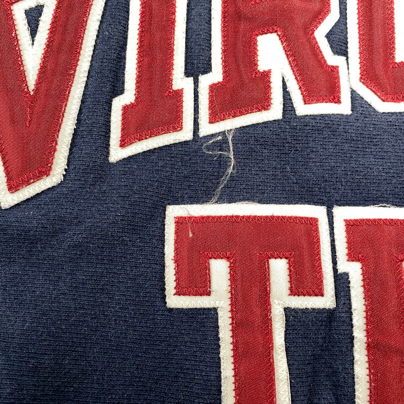 【中古品】【メンズ】 CHAMPION チャンピオン メキシコ製 90’S VIRGINIA TECH REVERSE WEAVE SWEATSHIRT リバース ウィーブ スウェットシャツ トップス 長袖 146-261015-cs-01-izu サイズ：XL カラー：ネイビー 万代Net店