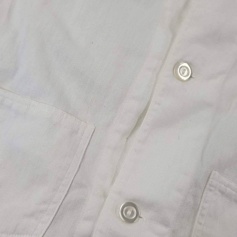 【中古品】【メンズ】 QUINCY SPECIALTIES クインシースペシャリティーズ WORK COAT ワーク コート アウター 146-261017-kh-04-izu カラー：ホワイト系 万代Net店