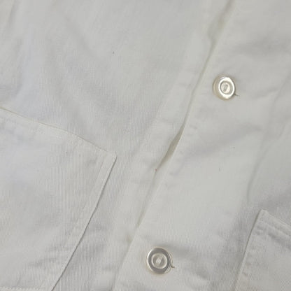 【中古品】【メンズ】 QUINCY SPECIALTIES クインシースペシャリティーズ WORK COAT ワーク コート アウター 146-261017-kh-04-izu カラー：ホワイト系 万代Net店