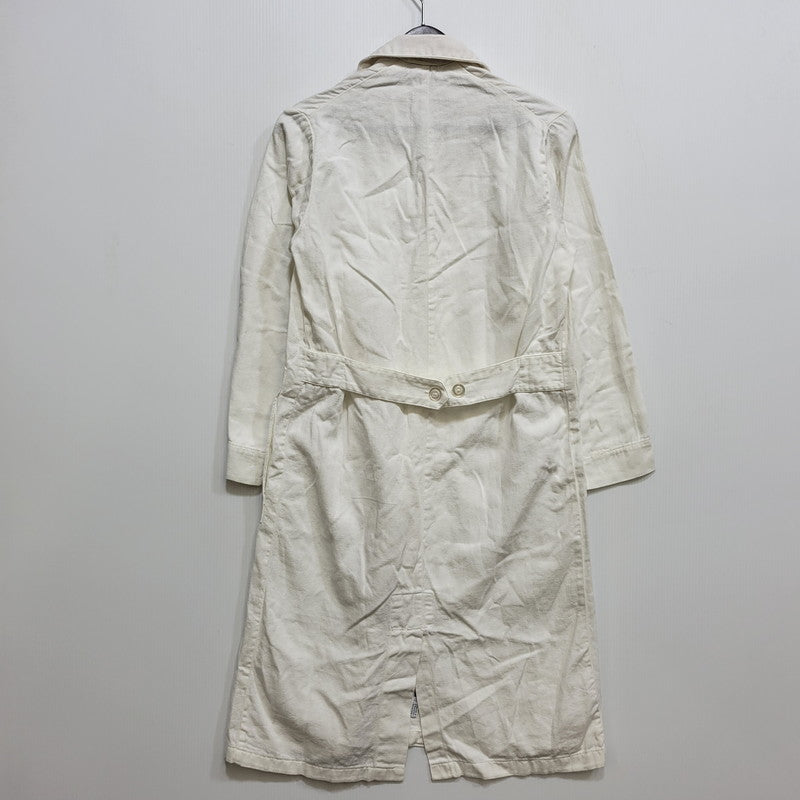 【中古品】【メンズ】 QUINCY SPECIALTIES クインシースペシャリティーズ WORK COAT ワーク コート アウター 146-261017-kh-04-izu カラー：ホワイト系 万代Net店