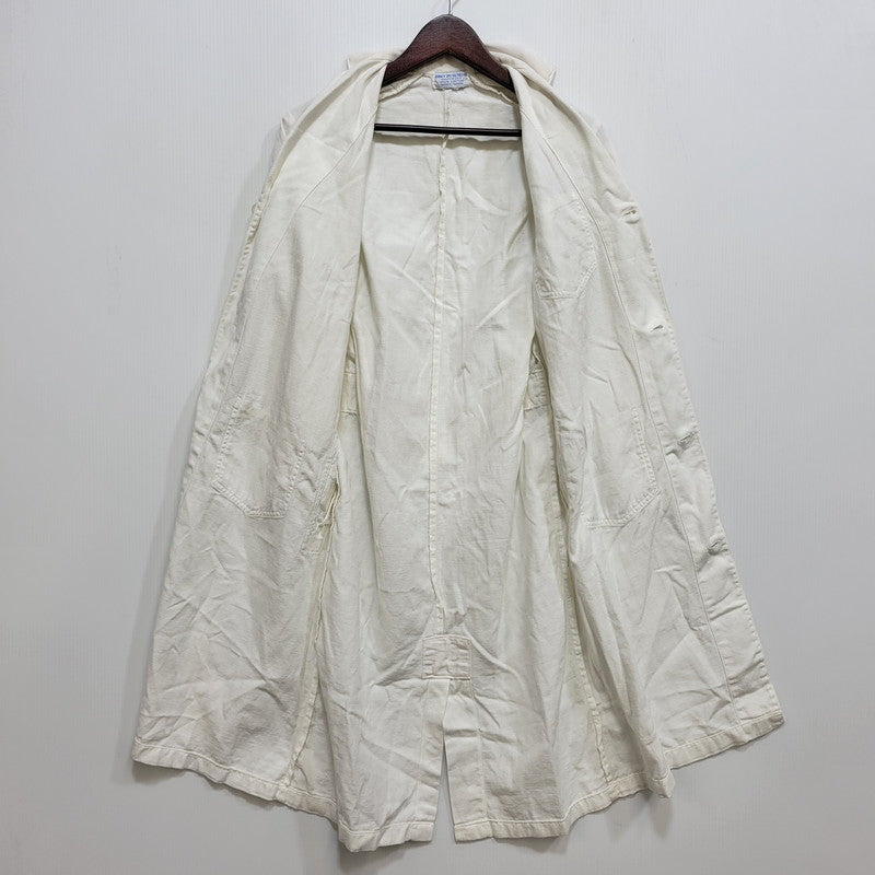 【中古品】【メンズ】 QUINCY SPECIALTIES クインシースペシャリティーズ WORK COAT ワーク コート アウター 146-261017-kh-04-izu カラー：ホワイト系 万代Net店