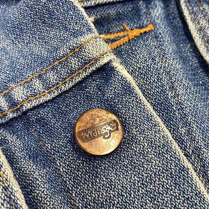 【中古品】【メンズ】 WRANGLER ラングラー 80S DENIM JACKET デニム ジャケット アウター 146-261024-ya-06-izu サイズ：下記参照 カラー：インディゴ 万代Net店