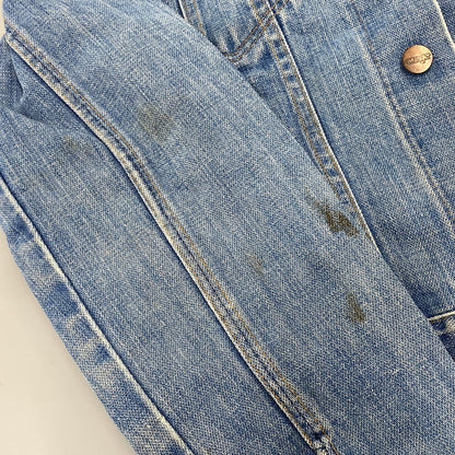 【中古品】【メンズ】 WRANGLER ラングラー 80S DENIM JACKET デニム ジャケット アウター 146-261024-ya-06-izu サイズ：下記参照 カラー：インディゴ 万代Net店