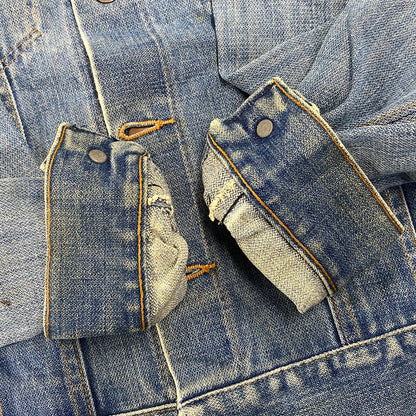 【中古品】【メンズ】 WRANGLER ラングラー 80S DENIM JACKET デニム ジャケット アウター 146-261024-ya-06-izu サイズ：下記参照 カラー：インディゴ 万代Net店