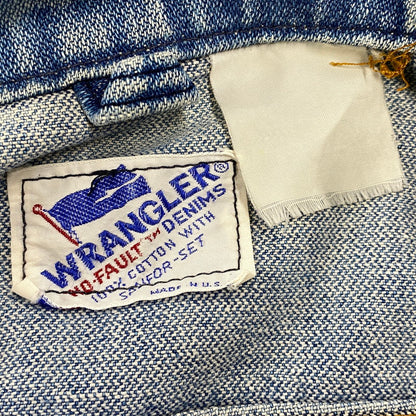 【中古品】【メンズ】 WRANGLER ラングラー 80S DENIM JACKET デニム ジャケット アウター 146-261024-ya-06-izu サイズ：下記参照 カラー：インディゴ 万代Net店