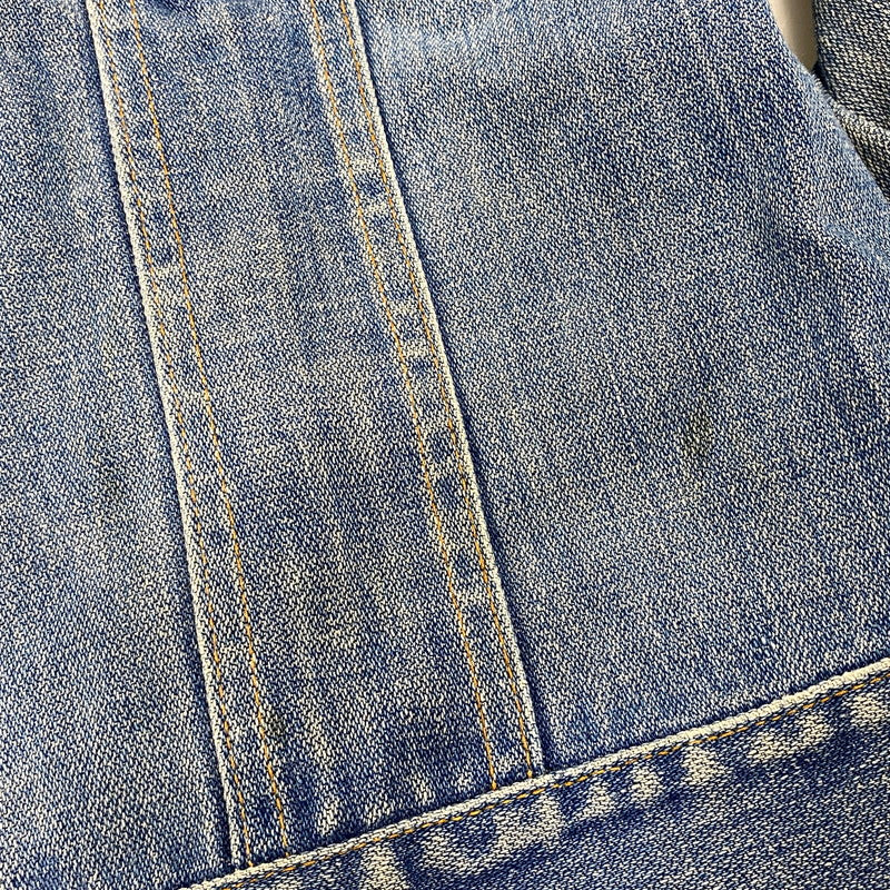 【中古品】【メンズ】 WRANGLER ラングラー 80S DENIM JACKET デニム ジャケット アウター 146-261024-ya-06-izu サイズ：下記参照 カラー：インディゴ 万代Net店