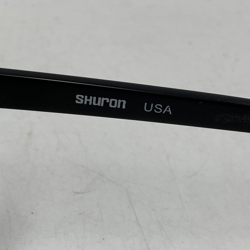【現状渡し品】【メンズ/レディース】 SHURON シュロン FREEWAY GLASSES フリーウェイ グラス メガネ 眼鏡 小物 203-261023-cs-21-izu サイズ：50口22 カラー：ブラック 万代Net店