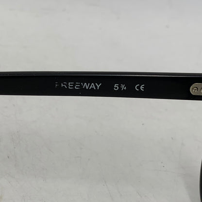 【現状渡し品】【メンズ/レディース】 SHURON シュロン FREEWAY GLASSES フリーウェイ グラス メガネ 眼鏡 小物 203-261023-cs-21-izu サイズ：50口22 カラー：ブラック 万代Net店