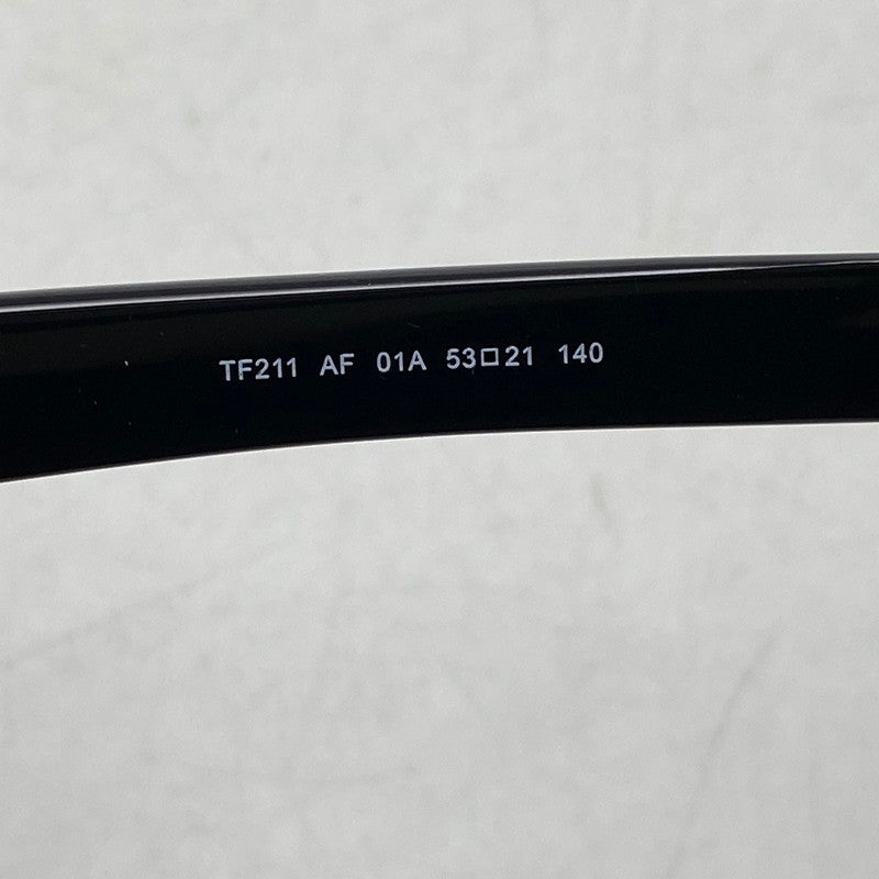【中古品】【メンズ/レディース】 TOM FORD トムフォード TF211 AF SUNGLASSES サングラス 203-261016-sm-06-izu サイズ：53□21-140 カラー：ブラック 万代Net店