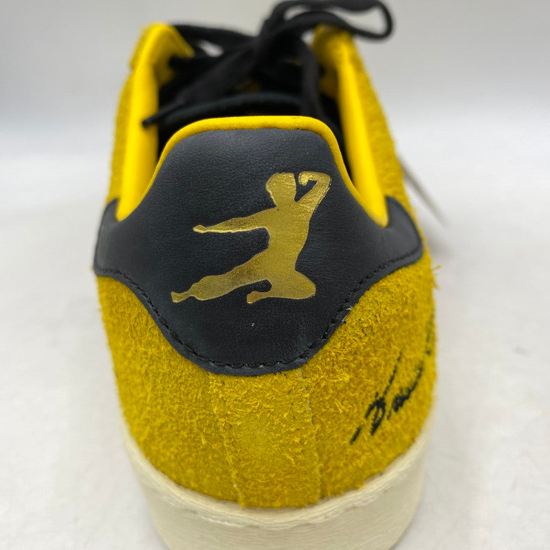 【中古品】【メンズ】 ADIDAS アディダス×BRUCE LEE ブルースリー R1597 JABBAR LOW ジャバー ロー スニーカー シューズ 靴 161-261015-cs-12-izu サイズ：26.5cm カラー：SUPCOL/CBLACK/CREWHT 万代Net店