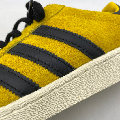 【中古品】【メンズ】 ADIDAS アディダス×BRUCE LEE ブルースリー R1597 JABBAR LOW ジャバー ロー スニーカー シューズ 靴 161-261015-cs-12-izu サイズ：26.5cm カラー：SUPCOL/CBLACK/CREWHT 万代Net店