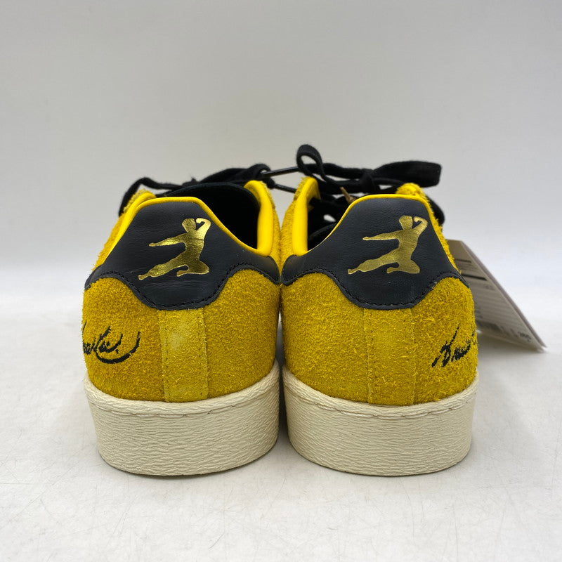 【中古品】【メンズ】 ADIDAS アディダス×BRUCE LEE ブルースリー R1597 JABBAR LOW ジャバー ロー スニーカー シューズ 靴 161-261015-cs-12-izu サイズ：26.5cm カラー：SUPCOL/CBLACK/CREWHT 万代Net店