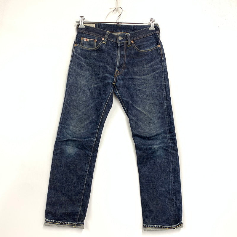 【中古品】【メンズ】 STUDIO D’ARTISAN SD-307 VSTITCH セルビッチ 18.5OZ SUPER TIGHT STRAIGHT DENIM PANTS スーパー タイト ストレート デニム パンツ ボトムス ズボン 156-261023-cs-14-izu サイズ：32 カラー：インディゴ 万代Net店