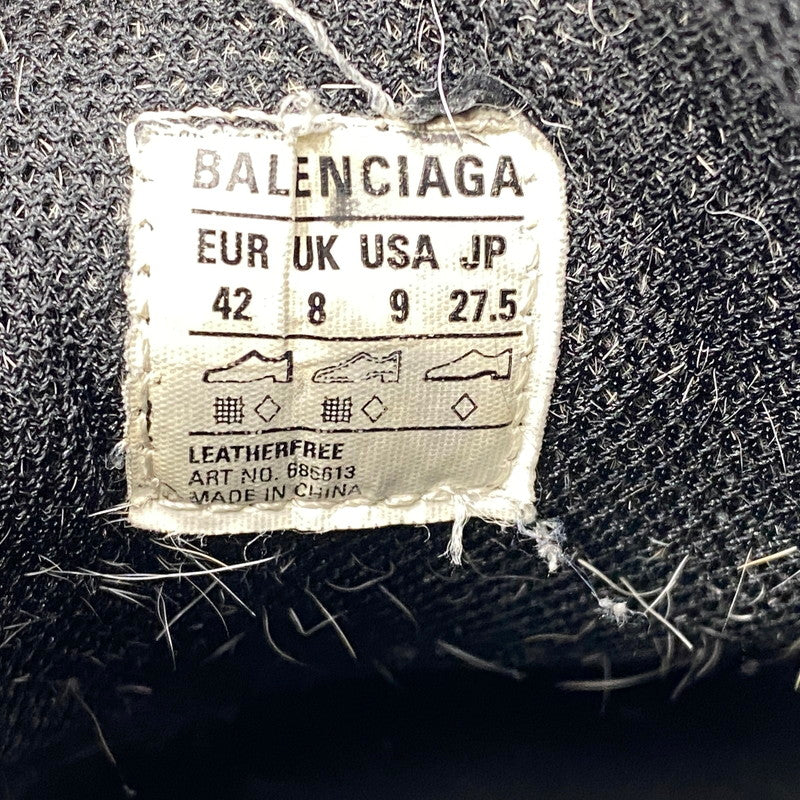 【現状渡し品】【メンズ】 BALENCIAGA バレンシアガ 685613 DEFENDER BOUNCER SNEAKER ディフェンダー バウンサー スニーカー 靴 162-261016-sm-04-izu サイズ：27.5cm カラー：ブラック 万代Net店